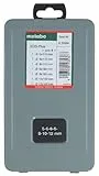 Metabo SDS-plus Pro 4, 2C Bohrersatz – 630584000 – Für die Bearbeitung von Beton, Mauerwerk, Naturstein und Granit – 7-teilig