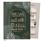 LEBENSKOMPASS® Buchclub - Das Lesetagebuch & Book Journal MAGIC - Hardcover DIN A5 Tagebuch für Erwachsene - Book Club Reading Bullet Journal Tracker - Booktok