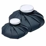 IEA Medical Wärmebeutel/Eisbeutel 2er Set 23 cm & 28 cm, Wiederverwendbar, flexible Wärmflasche, Eisbeutel zum Kühlen, Wärmebeutel, Kühlkissen, Kühlbeutel, Kühlpads, Blau