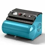 Akku Kompressor Druckluftkompressor Kompatibel mit Makita 18V, 8L Luftkompressor 8bar Arbeitsdruck mit Batterieanzeige Bürstenloser Motor, Schnell Aufblasen (Ohne Batterie & Ladegerät)
