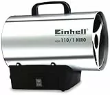 Einhell Heißluftgenerator HGG 110/1 Niro (DE/AT) (Heizmantel aus verzinktem Stahlblech, Gehäuse aus Nirostablech, Piezozündung, Rückbrandsicherung)