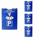 HP Autozubehör 19941 Parkscheibe Kunstleder, 4er Packung