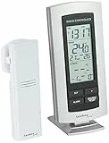 techno line Wetterstation WS 9140-IT mit Funkuhr und Innen- und Außentemperaturanzeige, inklusive Sender TX106