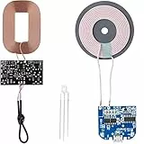DAOKAI DIY QI Bord,PCBA-Platine Spule Empfänger Universal Qi Wireless Charging modul + Qi Wireless Empfängermodul 5V 1A Lademodul, für DIY Handy Ladeset