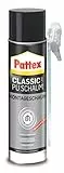 Pattex Classic PU-Montageschaum, Bauschaum für fast alle Bauuntergründe, starke Haftung, zum füllen und dämmen, 1x500ml
