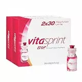Vitamin B12 – Vitasprint B12 Trinkfläschchen, 2x30 St. – Hochdosiertes Vitamin B12 mit wertvollen Eiweißbausteinen für mehr geistige und körperliche Energie. Bei Müdigkeit und Abgeschlagenheit
