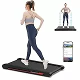 Sperax 4 in 1 Walking Vibration Pad Vibration 0.3-6km/h für Zuhause und Bürofür, Laufband für Zuhause mit App 400W Keine Montage Erforderlich (Black)