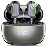 Conyat AI Kopfhörer Übersetzer, 3-in-1Echtzeit Sprachübersetzer Kopfhörer 164 Sprachen mit App, 6 Übersetzungsmodi, 40H Bluetooth 5.4 Übersetzer Kopfhörer für Studium, Reisen, Wirtschaft, Schwarz