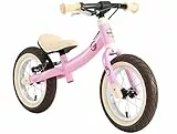 BIKESTAR Kinder Laufrad Lauflernrad Kinderrad für Mädchen ab 3-4 Jahre | 12 Zoll Sport Kinderlaufrad Pink | Risikofrei Testen