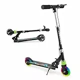 TENBOOM Roller Kinder Scooter Roller mit Hinterradbremse LED-Leuchtrad Höhenverstellbarer Scooter für Kinder Roller klappbar Tretroller Kinder ab 3 Jahre