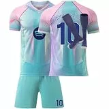 Generisch Fussball Trikot Kinder Erwachsene 25/26 Fußball Trikot Trainingsanzug,Herren Junge Heim/Auswärts Football Kit Set