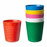 Ikea Kalas Tasse, 6 Stück, mehrfarbig