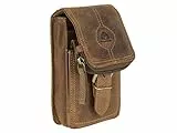 Greenburry Vintage Gürteltasche Leder 10 cm