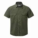 Craghoppers Kiwi-Kurzarmhemd für Herren, Insektenschutzstoff und Kragen, Sonnenschutz – perfekt für Outdoor, Sommer, Safari und Wandern