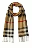 KARMA.DIEM Karierter Schal - Angenehm Weich - Schal kariert für Damen und Herren - London Style - Perfekt für Herbst und Winter 35x180cm Braun