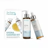 The Organic Pharmacy Hydra Cleanse Kit, 350 ml – Cleanse & Hydrate, mit Pfefferminze, Teebaum, Eukalyptus, 11 Botanicals, Bio 10,3% & 86,4%