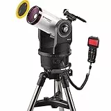 Bresser Teleskop Messier MCX-102 mit 1470mm Brennweite und GoTo Teleskop EQ/AZ mit wahlweise äquatorialer oder azimutaler Montierung inklusive Stativ