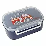 sigikid 25408 Brotdose Feuerwehr Lunchbox mit Einsatz und Bügelverschluss, BPA-frei, sicher, leicht, empfohlen für Kinder ab 1 Jahr