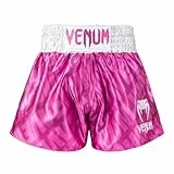 Venum Contender XT Muay Thai Shorts - Bonbonrosa/Weiß - L