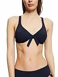 ESPRIT Damen Hamptons Beach RCS uw.Bra Bikini, Navy, 36B