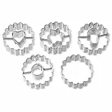 Dr. Oetker 1062 5-teilig Ausstecher Linzer