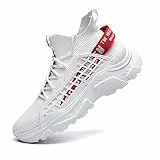 FUSHITON Turnschuhe Herren Sportschuhe Laufschuhe Joggingschuhe Sneakers Freizeit Schuhe Outdoor Straßen Traillauf Fitnessschuhe