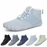 Deedlite Barfußschuhe Damen Winter, Extrem Warme Gefütterte, Winterschuhe Herren Wasserdicht, Outdoor Winterstiefel