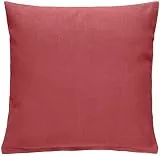 REDBEST Kissenhülle Tulsa Baumwolle Burgund Größe 40x40 cm