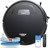 Laresar Clean Saugroboter mit Wischfunktion,4500Pa Saugroboter für einfache Reinigung,3 in 1 Staubsauger Roboter mit Fernbedienung,180 Minuten Laufzeit,Ideal für Tierhaare,Teppich,Hartboden