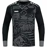 JAKO Herren Torwart-Trikot Tropicana (Langarm), Schwarz/Anthrazit, L
