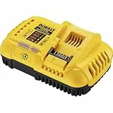 Dewalt System-Schnellladegerät DCB118 (für alle 18V & 54V XR Akkus, 2-Stufen Ladeprozess, LED-Anzeige für Ladeprozess & Akku-Status, auch zur Wandmontage geeignet)