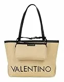 Valentino Shopper Schultertasche Maiam Shopping Bag Naturale/Nero beige