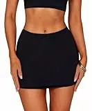 Navneet Minirock Damen Sommerrock Sexy Mini Skirt Y2K Schwarzer Rock Kurz Party Festival Röcke Schwarz S
