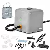 Dupray Neat Plus Dampfreiniger – Vielseitiger Hochleistungs-Dampfreiniger für Zuhause: Böden, Möbel, Autos und mehr (EU-Stecker, Neat Plus + 40 Zubehörteile)