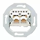 JUNG IAE/UAE-Anschlussdose 2 x 8-polig UAE 2X8UPO