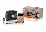 Osram TYREseal KIT Essential, 450 ml Reifendichtmittel und analoger Premium-Reifenfüller, RDKS geeigne, inklusive Aufbewahrungsbox