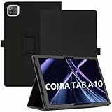 AKNICI Tablet Hülle für Acer Iconia Tab A10 (A10-21-A7RM / A10-21-A43P / A10-21-A0T7) Tablet 10 Zoll, PU Leder Abdeckung Klappständer Case Cover Schutzhülle mit Handschlaufe Magnet