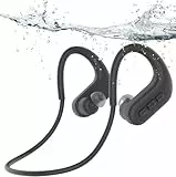 SANOTO Kopfhörer Schwimmen, In Ear Kopfhörer Bluetooth 5.4, IPX8 Unterwasser Kopfhörer Schwimen 8G MP3 Player Sport Kopfhörer zum Schwimmen Laufen, Surfen