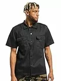 Brandit US Shirt Short Sleeve, Farbe: Black, Größe: XL