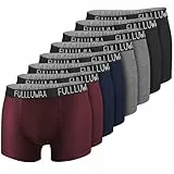 Fullluwaa Boxershorts Herren 8er Pack Unterhosen Männer Baumwolle Men Retroshorts Boxer Unterwäsche M, L, XL, XXL, 3XL, 4XL