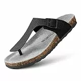 Giesswein Merino Slides Lite – Ergonomische Merino-Sandale mit Korkfußbett, verstellbarem Riemen & Anti-Rutsch-Sohle