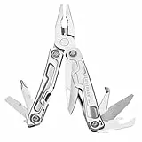 Leatherman Rev – Kleines Multi-Tool mit 14 praktischen Werkzeugen – Allzweckwerkzeug für den Outdoor- und Camping-Bereich – Edelstahl