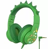 iClever Kinder Kopfhörer, Kinderkopfhörer mit Kabel 85dBA Sichere Lautstärke, HS19S Stereo-Sound Over Ear Kopfhörer für Kinder, Hi-Fi Klang, 3,5 mm kabelgebundene, Faltbare Kopfhörer für iPad/Computer