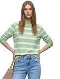 Street One Gestreiftes Sweatshirt Pale Mint Green 40
