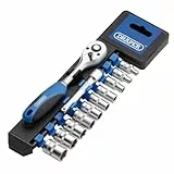 Draper 16369 1/4-Zoll-Vierkantantrieb, metrisch, 12-teiliges Set
