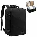 LOVEVOOK Ryanair Handgepäck 40x20x25, Klein Reiserucksack Handgepäck Flugzeug Herren Damen 14 Zoll Laptop Rucksack Tasche, 20L Carry On Luggage Travel Backpack Kofferrucksack für Eurowings, Wizz Air