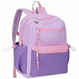 Chase Chic Rucksack Kinder,Kinderrucksack Jungen Mädchen für 5-8 Jahre,Wanderrucksack Schulrucksack mit Brustgurt für Kindergarten/Vorschule/Schule(Lila)