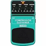 Behringer COMPRESSOR/SUSTAINER CS400 Ultimatives Dynamik-Effektpedal