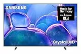 Samsung Crystal UHD 4K U7099F 55 Zoll (138 cm) LED Fernseher, Crystal Prozessor 4K, MetalStream Design, SmartThings, Knox Security, Gaming Hub, AI Upscaling, Kostenlose Inhalte, Smart AI TV