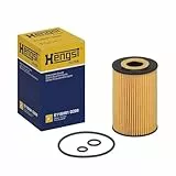 HENGST - Ölfilter E115H01 D208 - Öl-Filtereinsatz für KFZ - Hochwertiger Motorölfilter für KFZ mit Otto- oder Dieselmotor - Robuster Ölfilter mit hoher Schmutzaufnahmefähigkeit